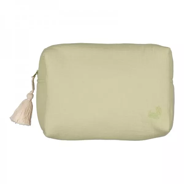 la trousse de toilette amande