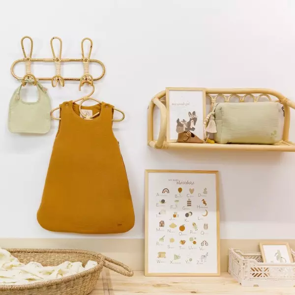 la trousse de toilette amande