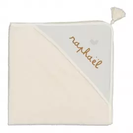 la cape de bain perle