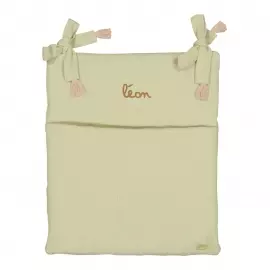le range doudou & pyjama amande