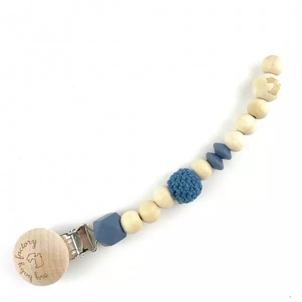 Attache-tétine Lola Encre